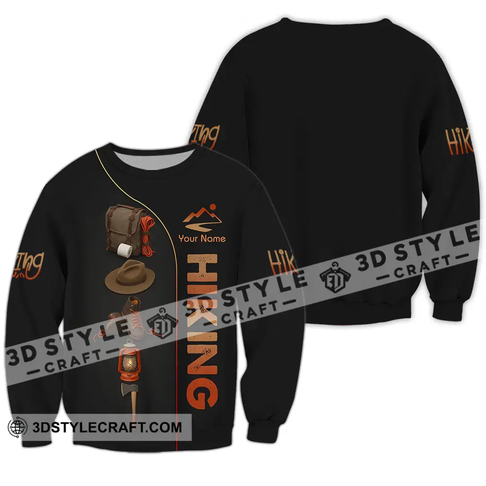 Unisex Shirt Custom Hiking Lover Shirt Long Sleeve / S T shirt