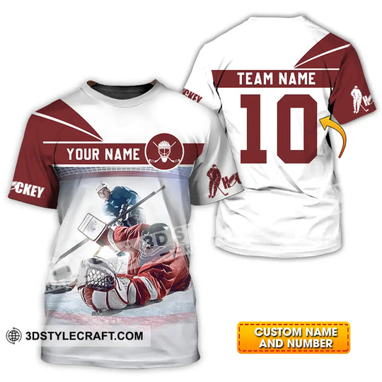 Unisex Shirt - Custom Hockey Shirt style option 1