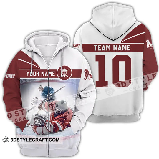Unisex Shirt - Custom Hockey Shirt style option 4