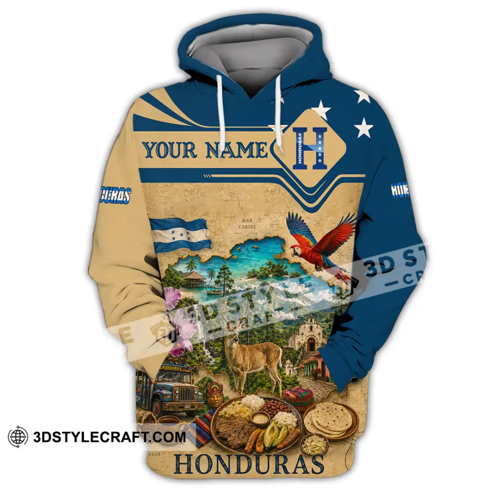 Unisex Shirt - Custom Honduras Shirt - Hoodie / S - T-shirt