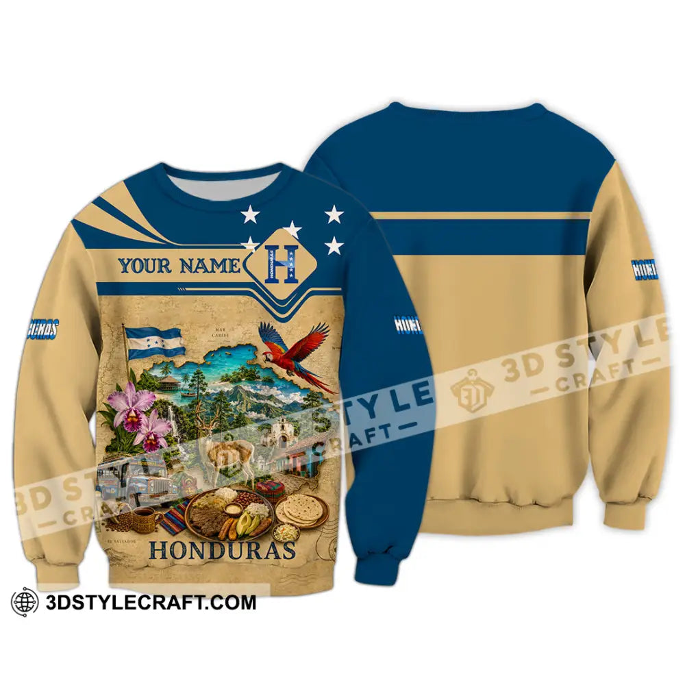 Unisex Shirt - Custom Honduras Shirt - Long Sleeve / S - T-shirt
