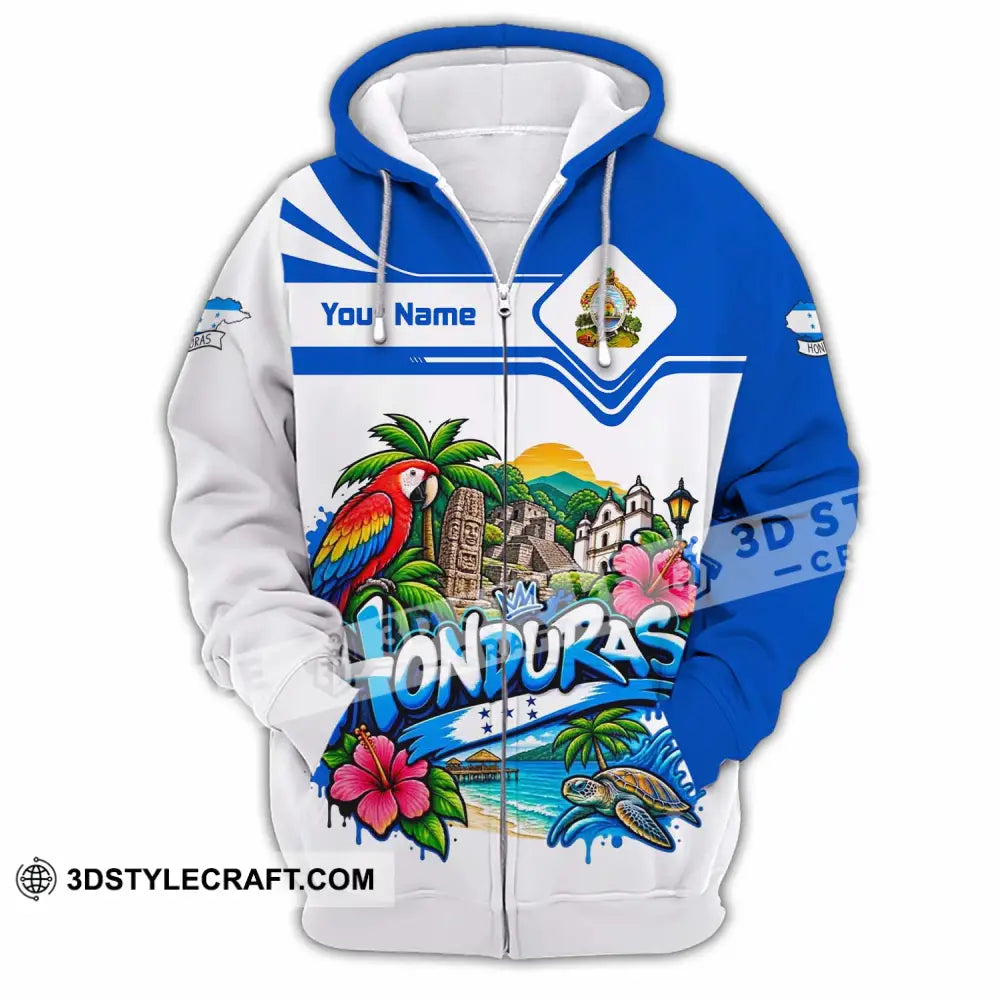 Unisex Shirt - Custom Honduras Shirt - Zipper Hoodie / S - T-shirt