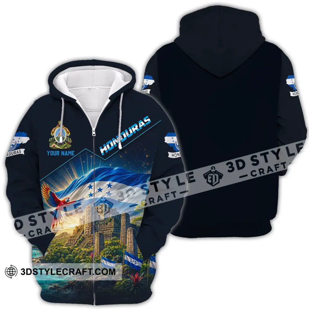 Unisex Shirt - Custom Honduras Shirt - Zipper Hoodie / S - T-shirt