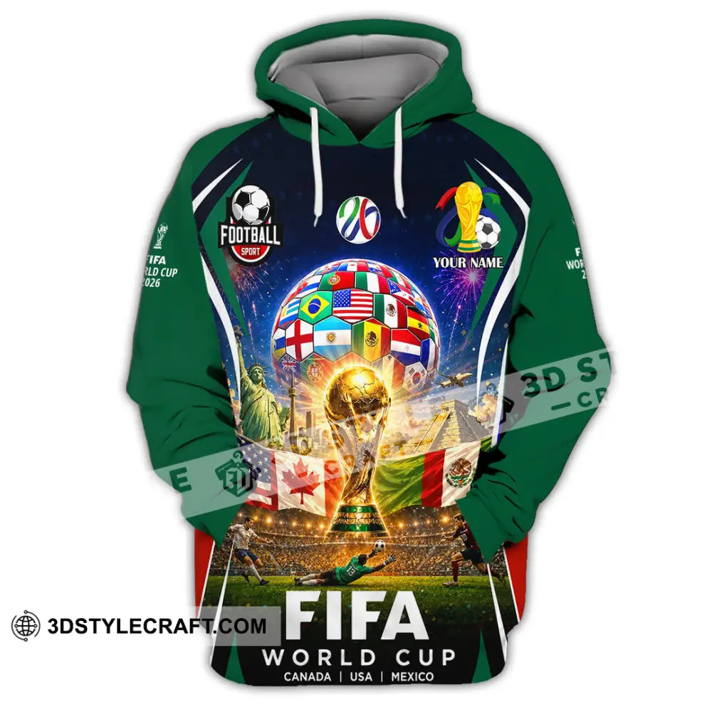Unisex Shirt - Custom World Cup 2026 Shirt - Hoodie / S - T-shirt