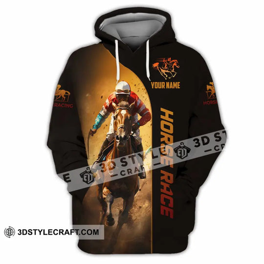 Unisex Shirt - Custom Horse Race Shirt style option 4