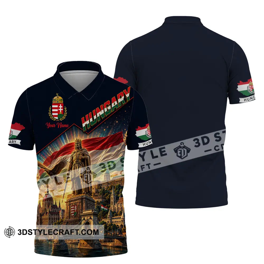 Unisex Shirt - Custom Hungary Shirt - Polo Shirt / S - T-shirt