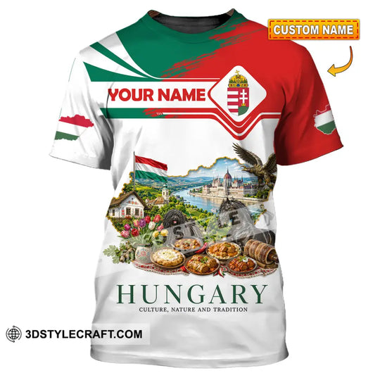Unisex Shirt - Custom Hungary Shirt style option 1