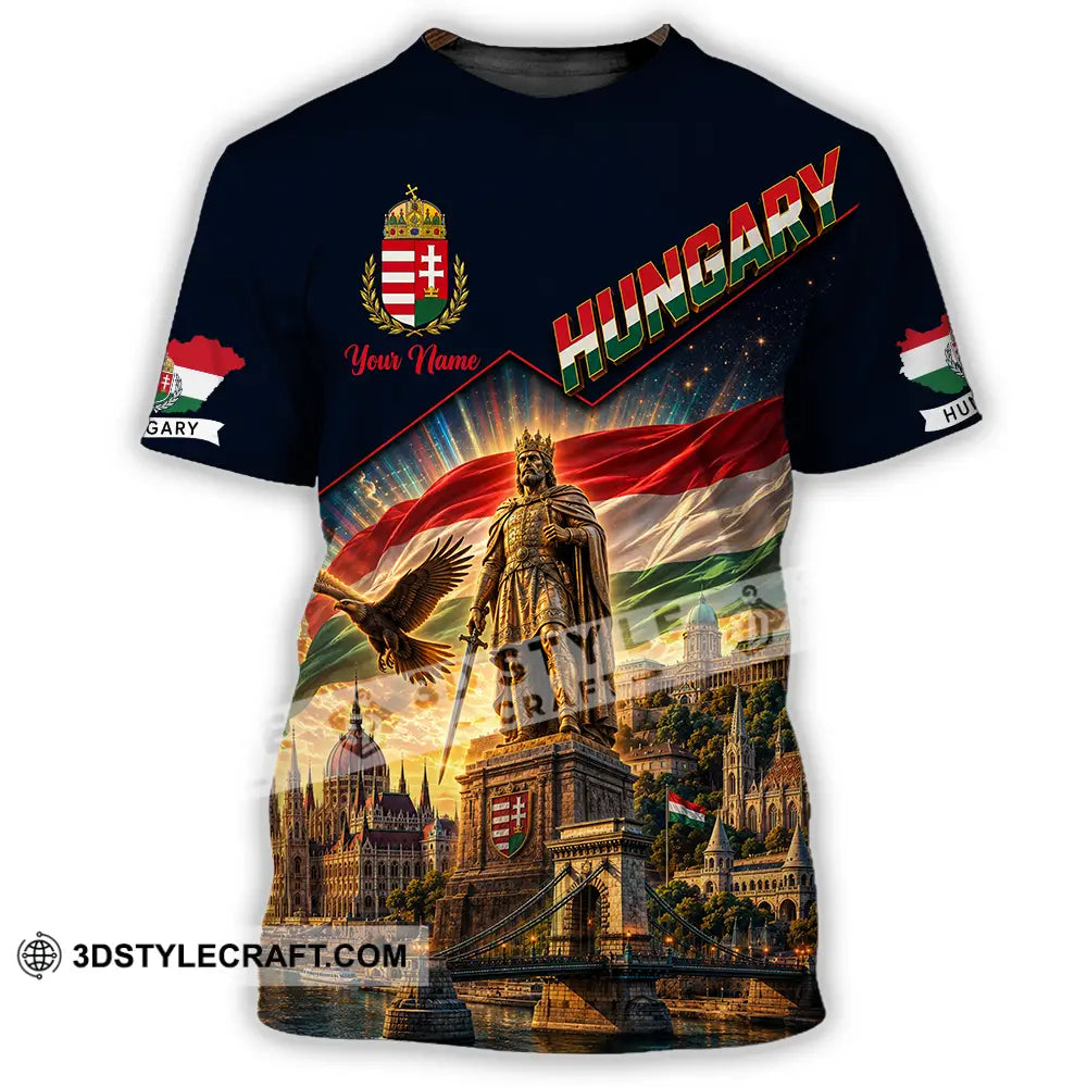 Unisex Shirt - Custom Hungary Shirt - T-Shirt / S - T-shirt