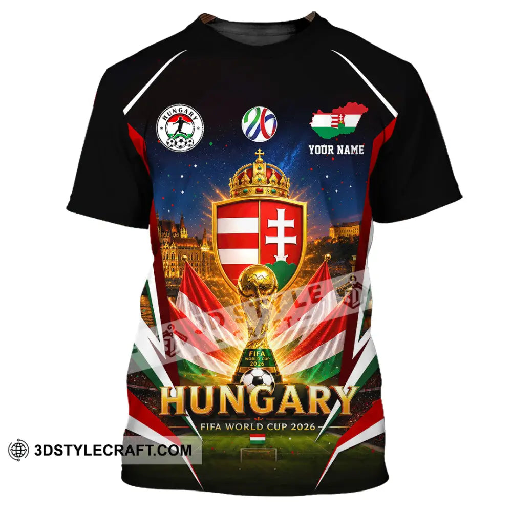 Unisex Shirt - Custom Hungary World Cup 2026 Shirt - T-Shirt / S - T-shirt