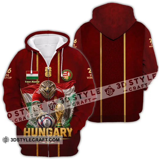 Unisex Shirt - Custom Hungary World Cup 2026 Shirt style option 4