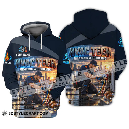 Unisex Shirt - Custom HVAC Tech Shirt style option 3