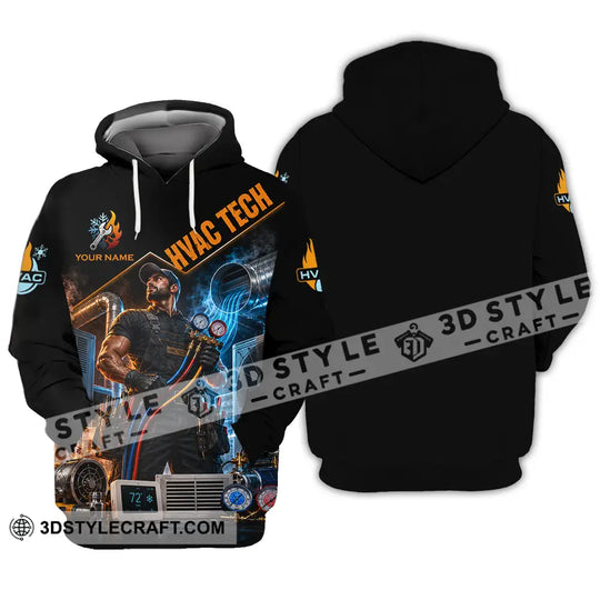 Unisex Shirt - Custom Hvac Tech Shirt style option 3