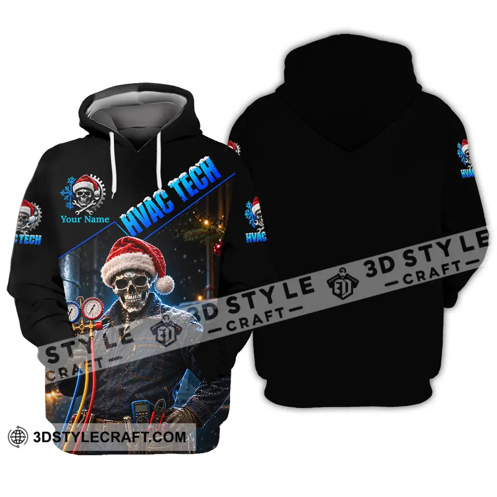 Unisex Shirt - Custom HVAC Tech Shirt - Hoodie / S - T-shirt