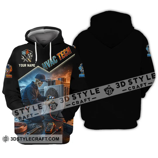 Unisex Shirt - Custom HVAC Tech Shirt style option 3