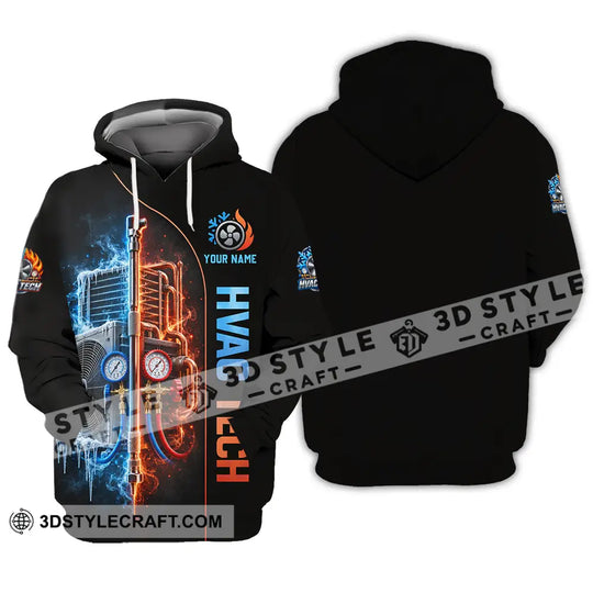 Unisex Shirt - Custom HVAC Tech Shirt style option 3