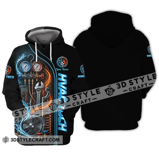 Unisex Shirt - Custom HVAC Tech Shirt style option 3