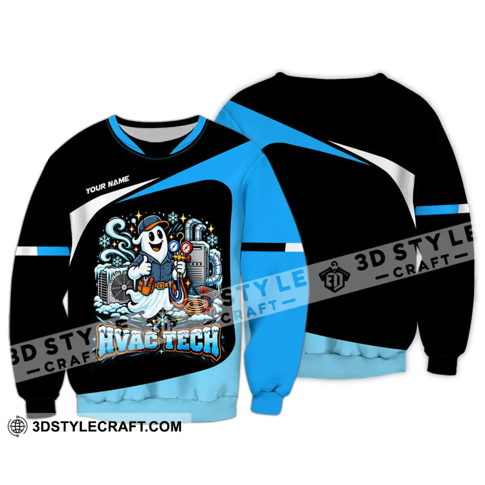 Unisex Shirt - Custom HVAC Tech Shirt - Long Sleeve / S - T-shirt