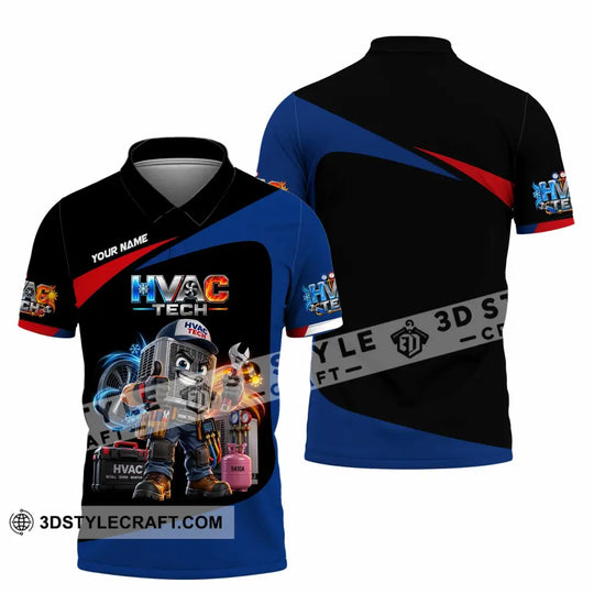 Unisex Shirt - Custom HVAC Tech Shirt style option 3