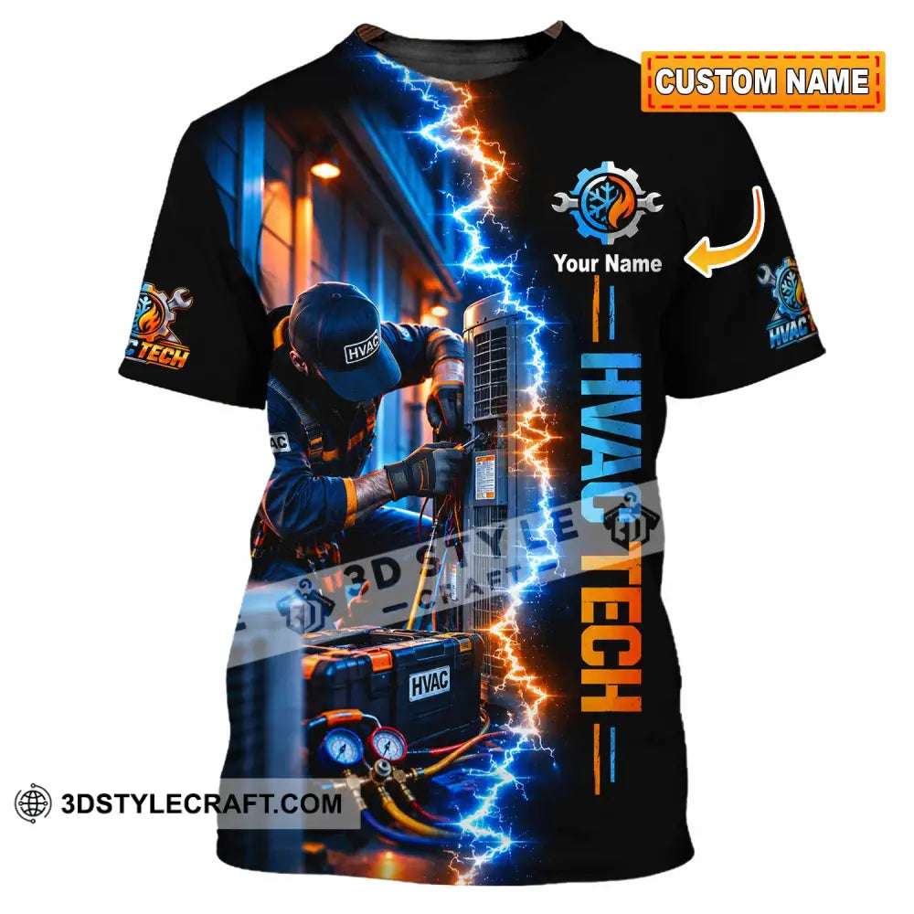 Unisex Shirt - Custom HVAC Tech Shirt - T-shirt