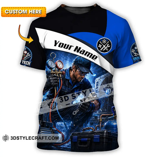 Unisex Shirt - Custom HVAC Tech Shirt style option 1