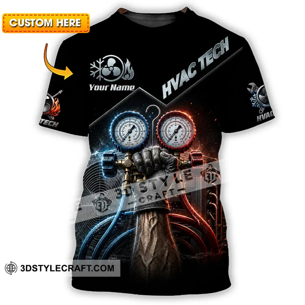 Unisex Shirt - Custom HVAC Tech Shirt - T-shirt