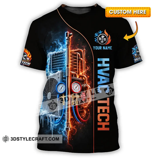Unisex Shirt - Custom HVAC Tech Shirt style option 1