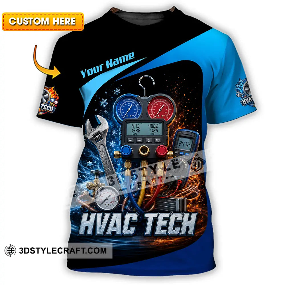 Unisex Shirt - Custom HVAC Tech Shirt - T-shirt