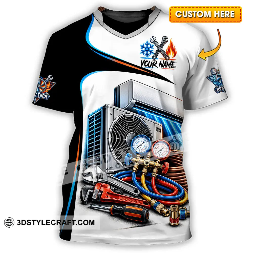 Unisex Shirt - Custom HVAC Tech Shirt - T-shirt