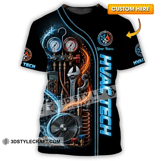 Unisex Shirt - Custom HVAC Tech Shirt - T-shirt