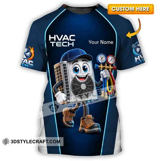 Unisex Shirt - Custom HVAC Tech Shirt style option 1