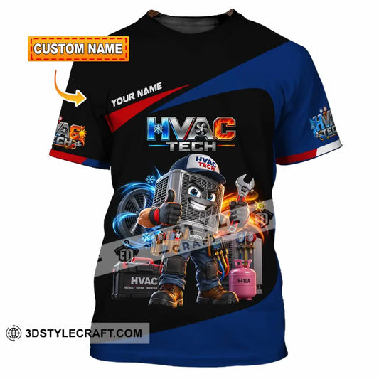 Unisex Shirt - Custom HVAC Tech Shirt - T-shirt