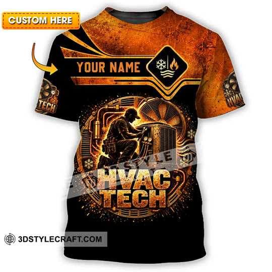 Unisex Shirt - Custom HVAC Tech Shirt style option 1