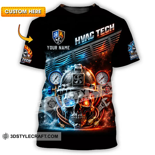 Unisex Shirt - Custom HVAC Tech Shirt style option 1