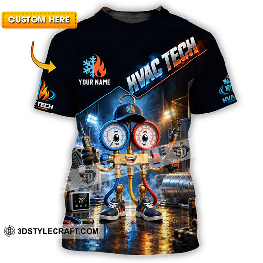 Unisex Shirt - Custom HVAC Tech Shirt style option 1