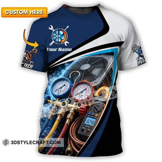 Unisex Shirt - Custom HVAC Tech Shirt style option 1