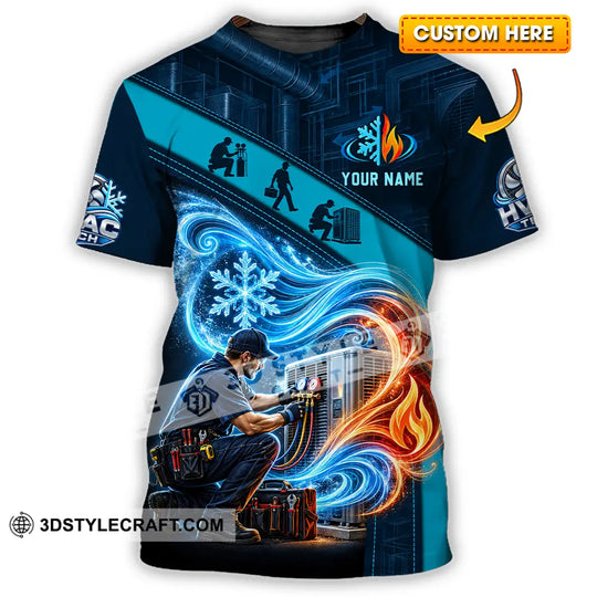 Unisex Shirt - Custom HVAC Tech Shirt style option 1