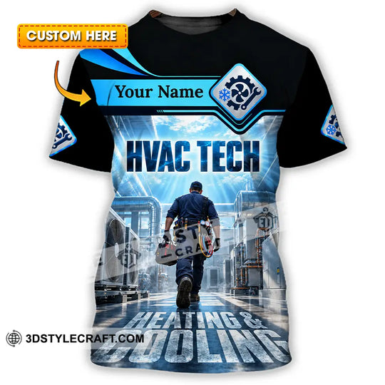 Unisex Shirt - Custom HVAC Tech Shirt style option 1