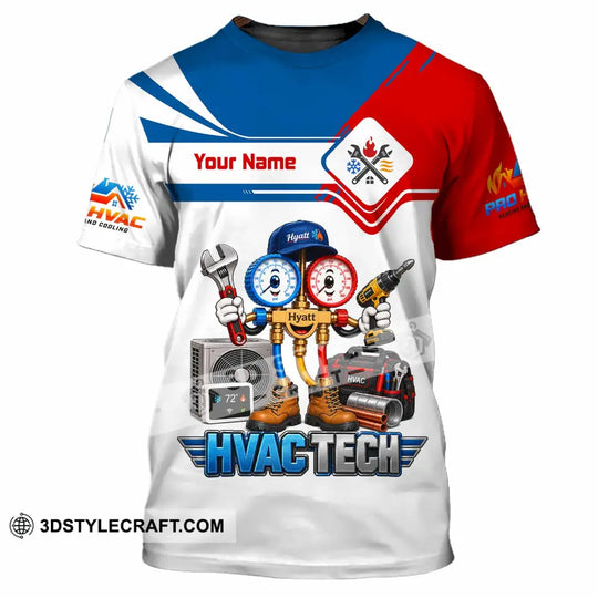 Unisex Shirt - Custom HVAC Tech Shirt style option 4