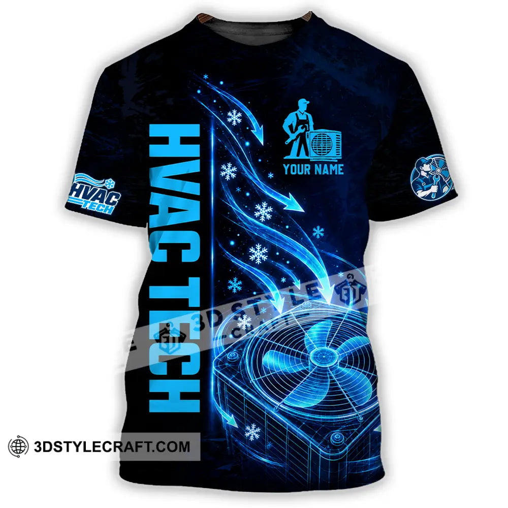 Unisex Shirt - Custom HVAC Tech Shirt - T-Shirt / S - T-shirt