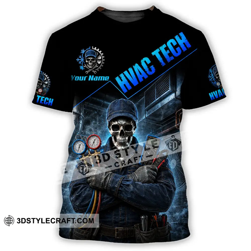 Unisex Shirt - Custom HVAC Tech Shirt - T-Shirt / S - T-shirt