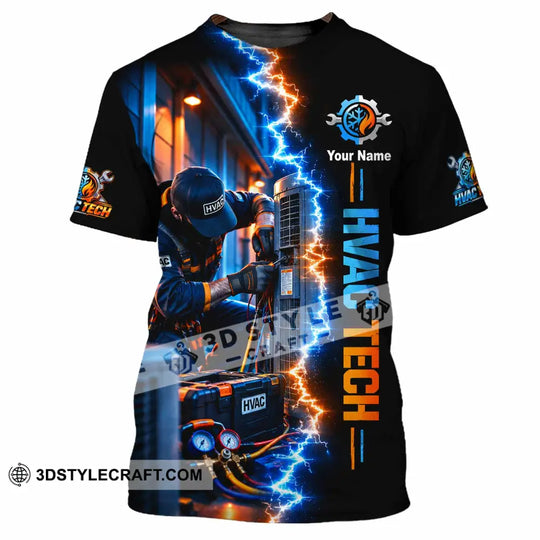 Unisex Shirt - Custom HVAC Tech Shirt style option 2