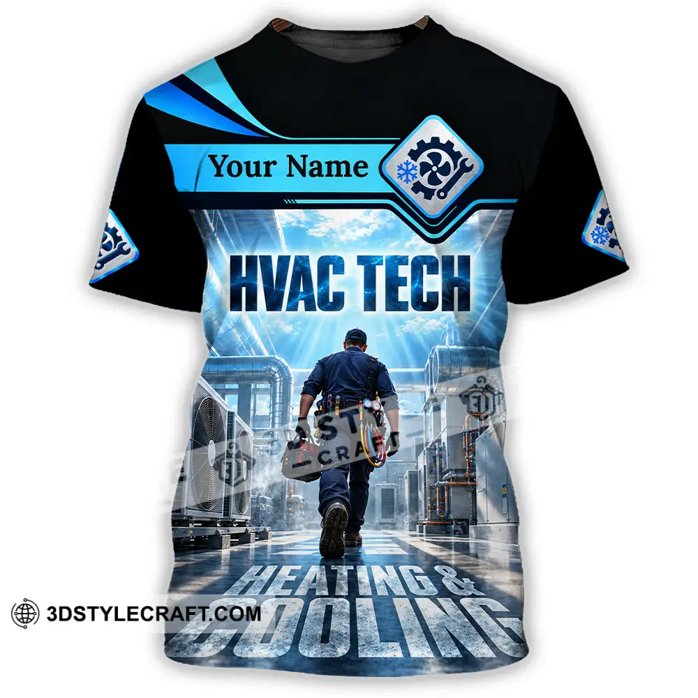 Unisex Shirt - Custom HVAC Tech Shirt - T-Shirt / S - T-shirt