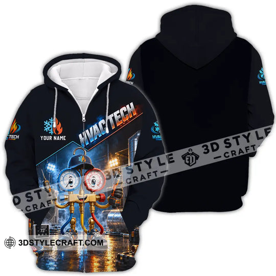 Unisex Shirt - Custom HVAC Tech Shirt style option 4