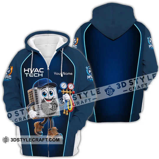 Unisex Shirt - Custom HVAC Tech Shirt style option 4