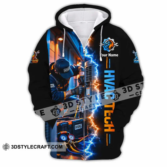 Unisex Shirt - Custom HVAC Tech Shirt style option 4