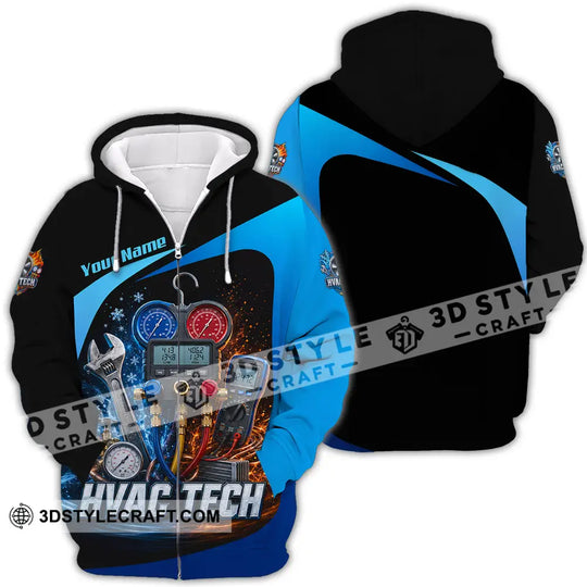 Unisex Shirt - Custom HVAC Tech Shirt style option 4