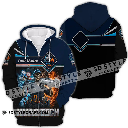 Unisex Shirt - Custom HVAC Tech Shirt style option 4