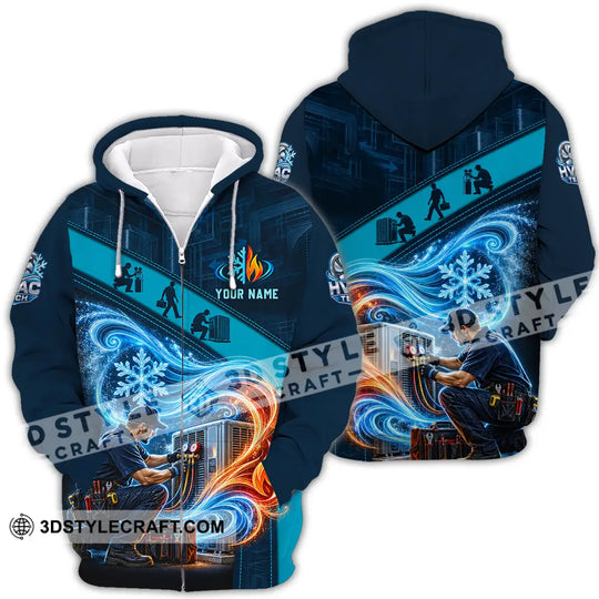 Unisex Shirt - Custom HVAC Tech Shirt style option 4