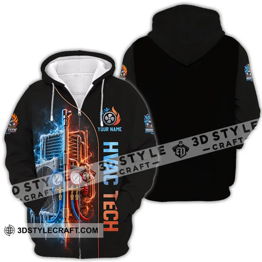 Unisex Shirt - Custom HVAC Tech Shirt style option 4