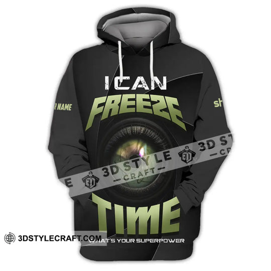 Unisex Shirt - Custom I Can Freeze Time Shirt style option 2